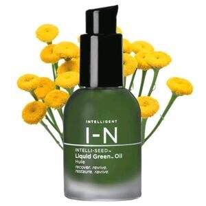 Intelligent Nutrients Liquid Green Face Oil 1oz/30ml for Radiant Skin. $85 MSRP